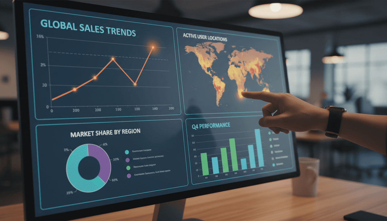 Data visualization dashboard